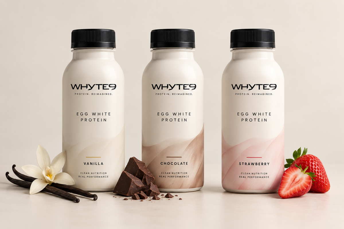 WHYTE9 Egg White Protein Drink